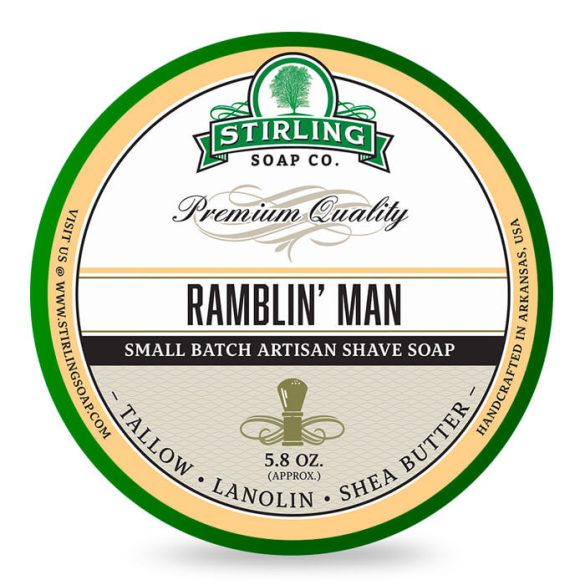 Stirling Ramblin' Man borotvaszappan, 170ml
