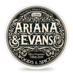 Ariana & Evans Wood & Spice Ultima borotvaszappan, 118ml