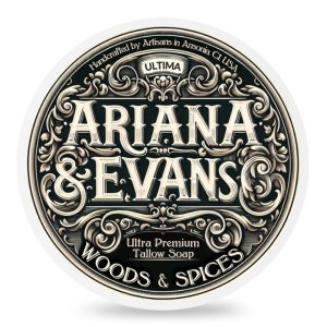 Ariana & Evans Wood & Spice Ultima borotvaszappan, 118ml