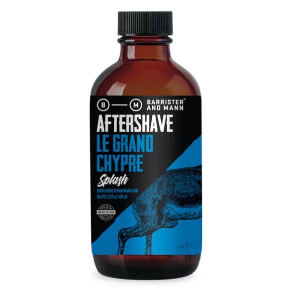 Barrister and Mann Le Grand Chypre borotválkozás utáni arcszesz, 100ml