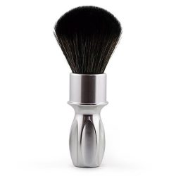   RazoRock Silver 400 Noir Plissoft szintetkus borotvapamacs fém nyéllel, 24 mm