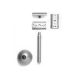 Tatara Masamune  biztonsági borotva, zárt fésűs, rozsdamentes acél, fekete