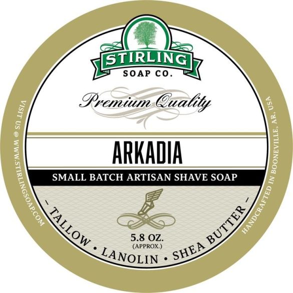 Stirling Arkadia borotvaszappan, 170ml