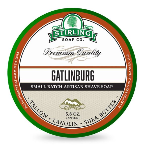 Stirling Gatlinburg borotvaszappan, 170 ml