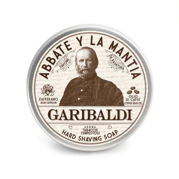 Abbate Y La Mantia Garibaldi kemény borotvaszappan, 80g