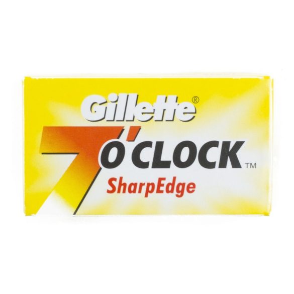 Gillette 7 o'clock Yellow DE borotvapenge csomag (5 db)