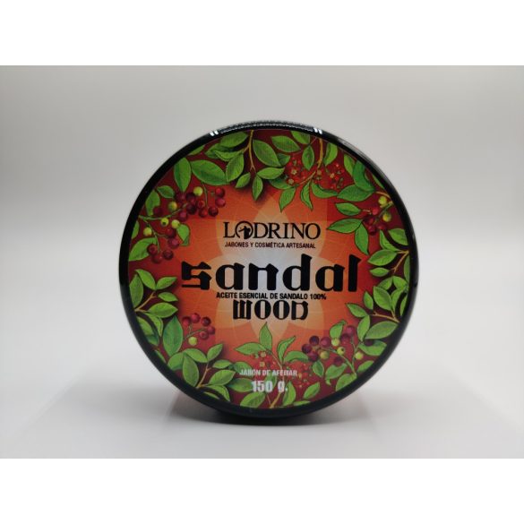 Lodrino Sandalwood borotvaszappan, 150g