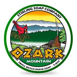 Stirling Ozark Mountain borotvaszappan, 170ml