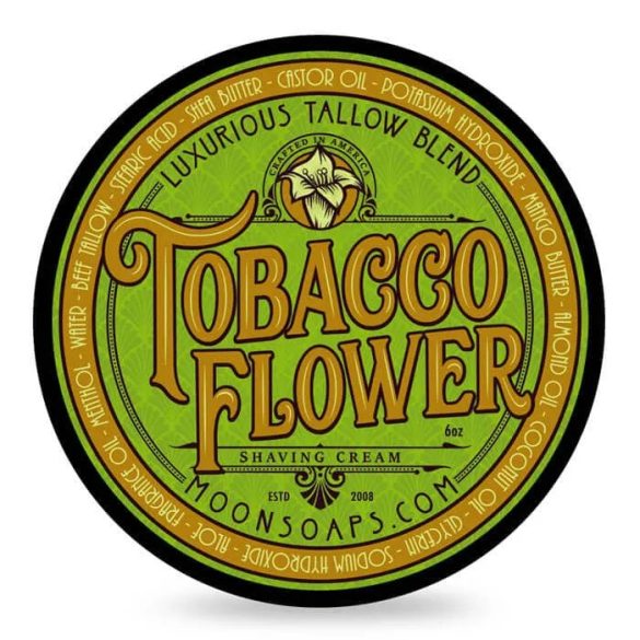 Moon Old Tobacco Flower borotvakrém szappan, 170g
